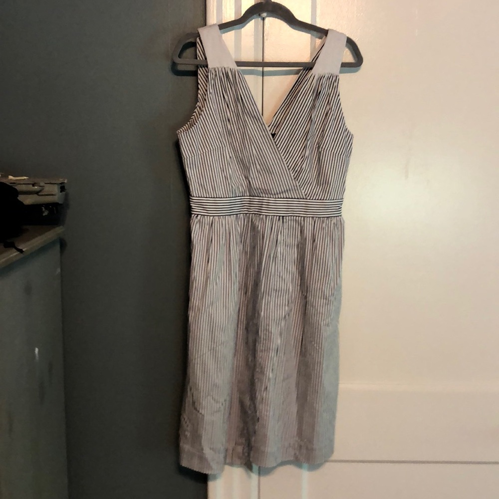 Lightly worn striped dress